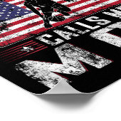 Mein Lieblings-Bysketbyll-Player ruft mich Mama Mu Poster (Ecke)