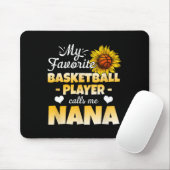 Mein Lieblings-Bysketbyll-Player ruft mich Nana 1 Mousepad (Mit Mouse)