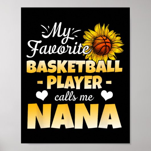 Mein Lieblings-Bysketbyll-Player ruft mich Nana 1 Poster (Vorne)