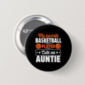 Mein Lieblings-Bysketbyll-Player ruft mich Tantent Button (Vorne & Hinten)