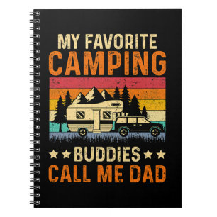 Mein Lieblings-Camping - Kumpel nennen mich Papa Notizblock