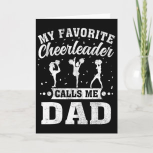 Mein Lieblings-Cheerleader nennt mich Daddy am Vat Karte
