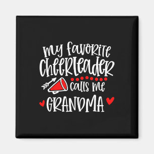 Mein Lieblings-Cheerleader nennt mich Oma Lustiger Magnet