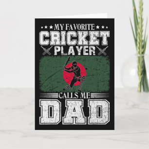 Mein Lieblings-Cricket-Spieler nennt mich Dad Ngla Karte