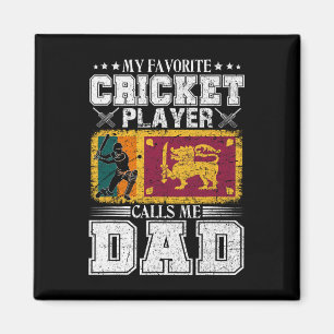 Mein Lieblings-Cricket-Spieler nennt mich Dad Sri Magnet