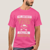 Mein Lieblings-Croquet-Spieler nennt mich Oma Croq T-Shirt (Vorderseite)
