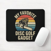 Mein Lieblings-Disc-Golf-Gadget Lustiges Disc Golf Mousepad (Mit Mouse)