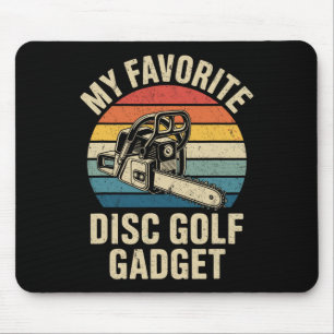 Mein Lieblings-Disc-Golf-Gadget Lustiges Disc Golf Mousepad