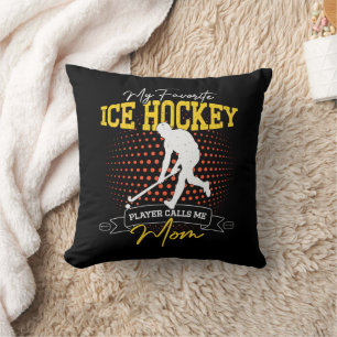 Mein Lieblings-Eishockeyspieler nennt mich Mom lus Kissen