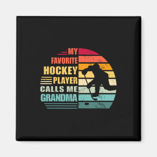 Mein Lieblings-Eishockeyspieler nennt mich Oma Lus Magnet