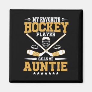 Mein Lieblings-Eishockeyspieler nennt mich Tante H Magnet