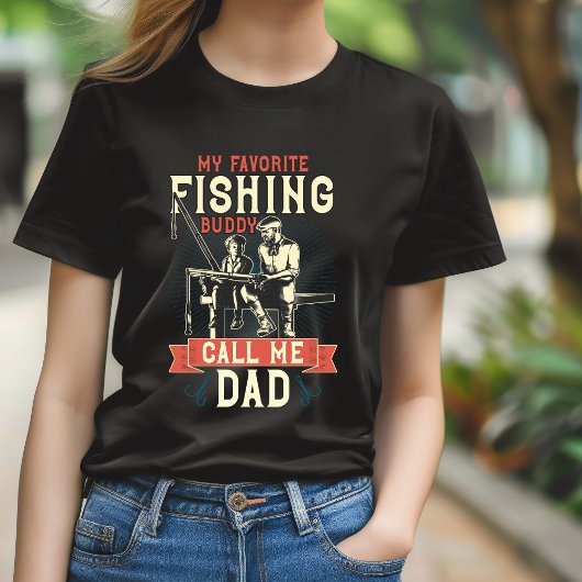 Mein Lieblings-Fishing-Buddy-Vater-T - Shirt
