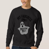 Mein Lieblings-Geist Mule Halloween Ghost Vodka Sweatshirt (Vorderseite)