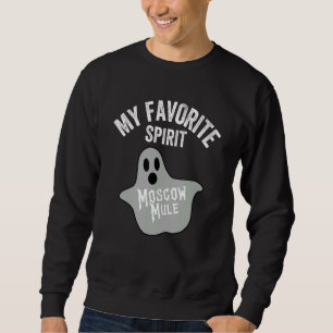 Mein Lieblings-Geist Mule Halloween Ghost Vodka Sweatshirt