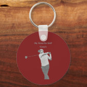 Mein Lieblings-Golflehrer Schlüsselanhänger (Vorderseite)