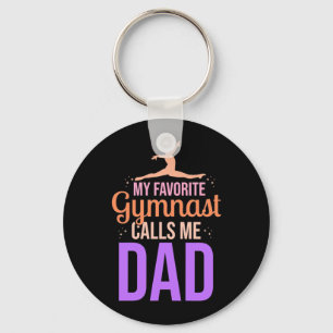 Mein Lieblings-Gymnast nennt mich Vater Schlüsselanhänger