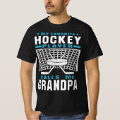 Mein Lieblings-Hockey-Spieler-Großelterntext T-Shirt (Vorderseite)