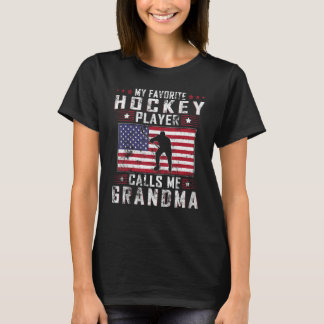 Mein Lieblings-Hockey-Spieler nennt mich Großmutte T-Shirt