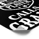 Mein Lieblings-Hockey-Spieler nennt mich Oma Ice H Poster (Ecke)