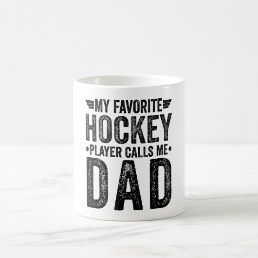 Mein Lieblings-Hockey-Spieler nennt mich Vater Kaffeetasse (Mittel)