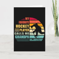 Mein Lieblings-Hockeyspieler nennt mich Opa Lustig