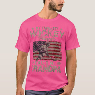 Mein Lieblings-Hockeyspieler nennt mich Opa Väter T-Shirt