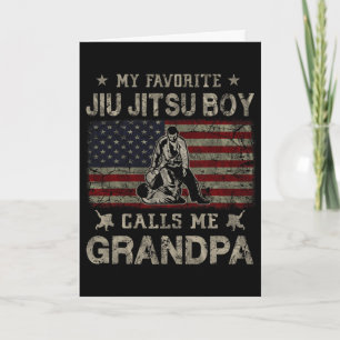 Mein Lieblings-Jiu-Jitsu-Junge nennt mich Opa Vate Karte