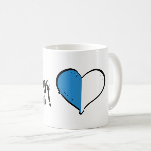 Mein Lieblings Kanton Luzern Kaffeetasse (VorderseiteRechts)