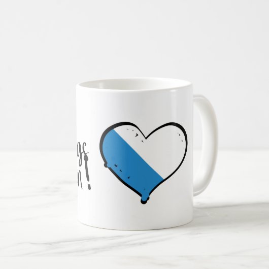 Mein Lieblings Kanton Zürich Kaffeetasse (VorderseiteRechts)