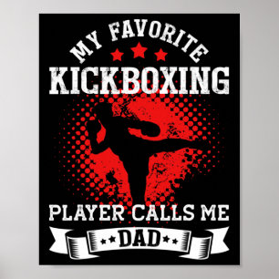Mein Lieblings-Kickboxer nennt mich Dad Kickbox Poster