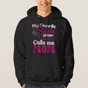Mein Lieblings-Klarinettenspieler ruft Mama Klarin Hoodie