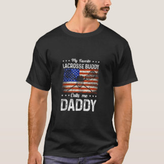 Mein Lieblings-Lacrosse Buddy nennt mich Daddy Lac T-Shirt