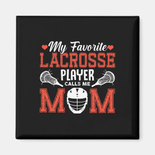 Mein Lieblings-Lacrosse-Player ruft mich Mama an Magnet