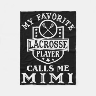Mein Lieblings-Lacrosse-Spieler nennt Mimi Outfit  Fleecedecke