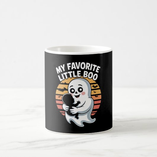 Mein Lieblings-Little-Boo-Halloween-T-Shirt Kaffeetasse (Mittel)