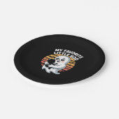 Mein Lieblings-Little-Boo Halloween-T - Shirt Pappteller (Schrägansicht)