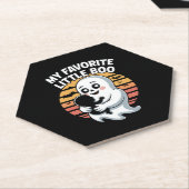 Mein Lieblings-Little-Boo Halloween-T - Shirt Untersetzer (angewinkelt)