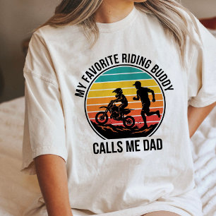 Mein Lieblings-Motocross-Kumpel nennt mich Dad Tri-Blend Shirt
