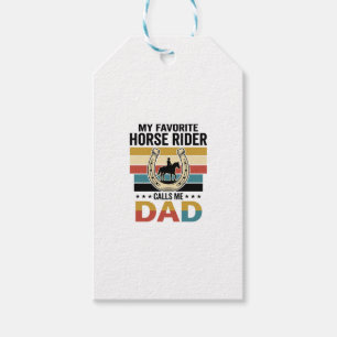 Mein Lieblings-Pferdereiter nennt mich Dad Shirt D Geschenkanhänger