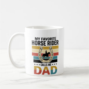 Mein Lieblings-Pferdereiter nennt mich Dad Shirt D Kaffeetasse