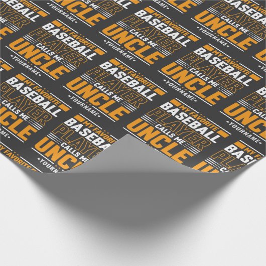 Mein Lieblings-Player ruft mich ab Geschenkpapier (Ecke)