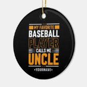 Mein Lieblings-Player ruft mich ab Keramik Ornament (Links)