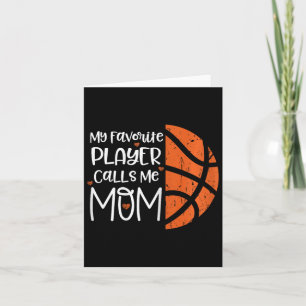 Mein Lieblings-Player ruft mich Mama auf Bysketbyl Karte