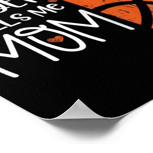 Mein Lieblings-Player ruft mich Mama auf Bysketbyl Poster (Ecke)