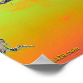 mein Lieblings-Psychedelbaum Poster (Ecke)