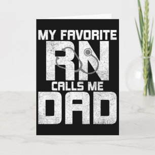 Mein Lieblings-RN nennt mich Dad - examinierte Pfl Karte