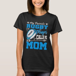 Mein Lieblings-Rugby-Spieler nennt mich Mama Niedl T-Shirt
