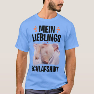 Mein Lieblings-Schlaf-Shirt Teacing Schweine Mini- T-Shirt