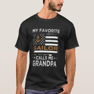 Mein Lieblings-Seemann ruft mich Grandpa Sailing U T-Shirt