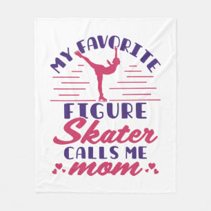 Mein Lieblings-Skater ruft Mama auf Fleecedecke